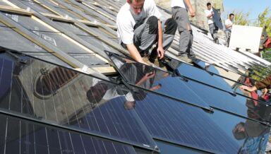 Tuiles solaires installation tuiles SunStyle 2 -c- Axiome energies Tuiles solaires installation tuiles SunStyle 2 -c- Axiome energies