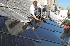 Tuiles  solaires installation tuiles SunStyle 2 -c- Axiome energies