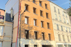 Pour son pisé préfabriqué, l'entreprise Terrio n'utilise ni chaux ni ciment. Architecte Déchelette Architecture