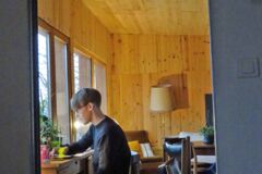 S'approvisionner vue sur bureau depuis chambre-c-Marie Pragout S'approvisionner vue sur bureau depuis chambre-c-Marie Pragout