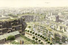 © Luc Schuiten - La Cité Végétale selon Luc Schuiten © Luc Schuiten - La Cité Végétale selon Luc Schuiten