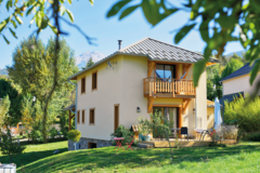 Maison en balle de riz Maison en balle de riz