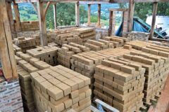 reconstruction briques terre - briques 1 -c- Aurelien Bielsa